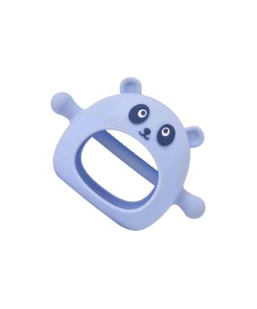 Jyfanse Bite Ring & Calming Pacifier - Silicone Bear Biting Glove for Soothing Teething Toddlers with Crinkle Sound - Buy Online on GoSupps.com
