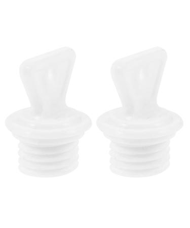 Beavorty replacement for heat bottle plugs-2 pieces of universal rubber heat bottle bottle plug locking plugs of portable hot water bottle plugs