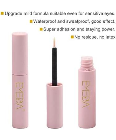 EMEDA 3D Natural False Lashes with Glue 5 Pairs Fluffy False Cat Eye Lashes Multipack Thick and Long False Eyelashes With Glue Strip Fake Lashes With Applicator False Lashes Kit (A9) - Buy Online on GoSupps.com