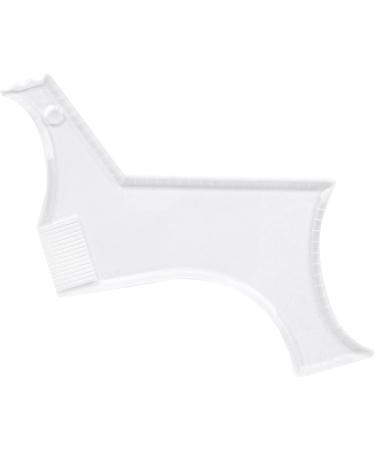 Beard Shaping Template Easy Use Stainless Steel Material Meet Different Demands Beard Styling Tool Set for Shape Cheek Line for Shape Neck Line - Buy Online on GoSupps.com