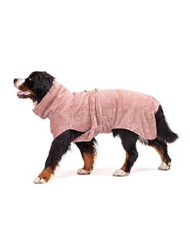 Lill's dog wool 100% organic cotton organic pinkberry (pink/pink) (3xl: 75 cm back length) 3xl: 75 cm back length pinkberry (pink/pink)