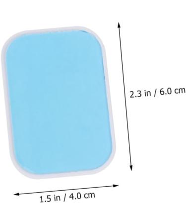 Partykindom 60 STK Fitness Equipment Gel Pads for Hip & Belly Trainer Hydrogel Adhesive Replacement for Abdominal Stimulators - Buy Online on GoSupps.com