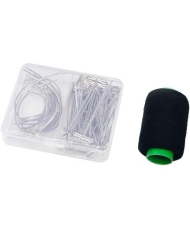 Wig Making Set | 70pcs T Pins, C Curved Needles & Black Thread for DIY Hair Extensions & Crafts - Buy Online on GoSupps.com