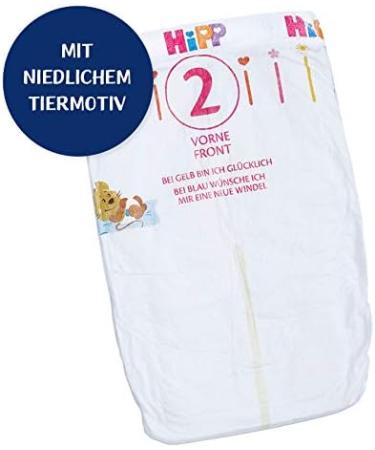 HiPP Babysanft Diapers Mini 2 - Size 2 (31 Pieces) | Eco-Friendly & Soft | International Shipping - Buy Online on GoSupps.com