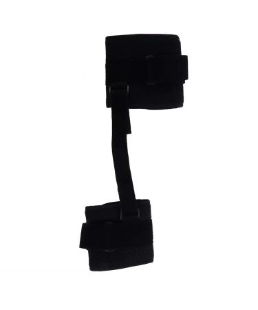 ZJchao Foot Drop Ankle Orthotic Leg & Foot Su Foot Supports Brace Fixing Strap Splint Fracture Sprain Injury Support Wrap Black