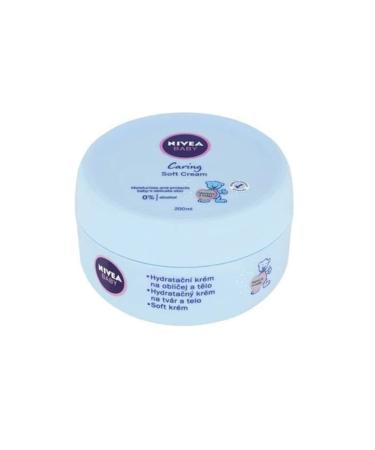 Nivea Baby Moisturizer for Face & Body 200ml European Import - 3 Count
