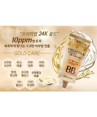 Buy UBuy Shop Korea Collagen & Gold BB Cream SPF50+/PA+++ - Blemish-Free Even Skin Tone - 1.69Oz - Buy Online on GoSupps.com