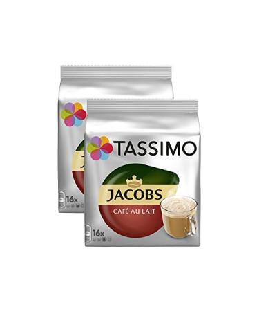Tassimo JACOBS caf au lait classico 2-pack Classic 16 pieces (2-pack)