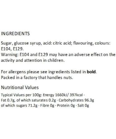 Pear Drops Sweets Gift Jar - Buy Online on GoSupps.com