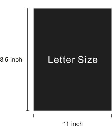 110lb Black Cardstock Paper: 100 Sheets, 8.5x11 - Ideal for Art, Crafts & DIY Projects - Buy Online on GoSupps.com