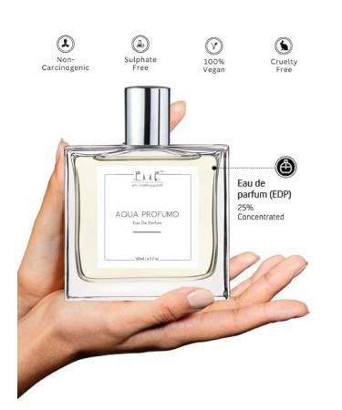 EMS Aqa Proffum Perfume for Men | Eau de Parfum Spray | Amber Marine Fresh Spicy Fragrance | Luxury Gift for Him | (50ml / 1.7 Fl Oz) - Buy Online on GoSupps.com