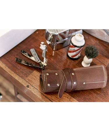 Copacetic Vintaged Design Barber Tool Roll - Holds 8 Tools | International Shipping Available - Buy Online on GoSupps.com