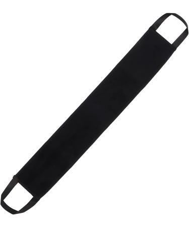 Self Tanner Back Applicator Mitt Lotion Applicator Strip for Even Tan Washable Tanning Glove with Easy Grip Handles Suitable for All Types of People Flocking Material Black - Buy Online on GoSupps.com