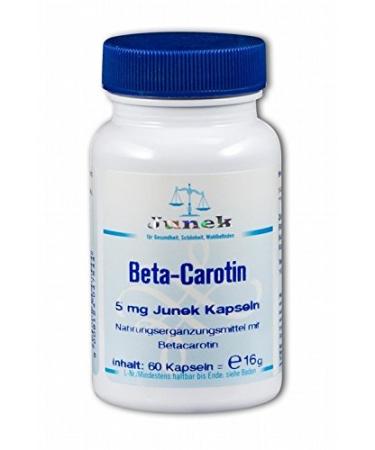 Junek Beta-Carotene 5 mg capsules 1 pack (1 x 60 pieces)