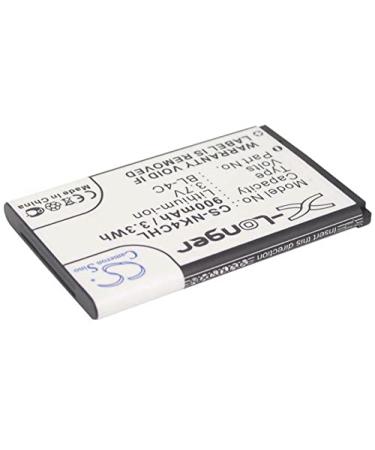 Replacement Battery Compatible with Manta MS1701 TEL2405 TEL2408 Part Number: JB-4C 900mAh/3.7V