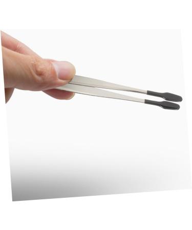 WOONEKY 2ST Stamp Clip Hobby Tweezers - Martensitic Stainless Steel Jewelry Tool for Precision Tweezing Coin & Soldering Use - Buy Online on GoSupps.com