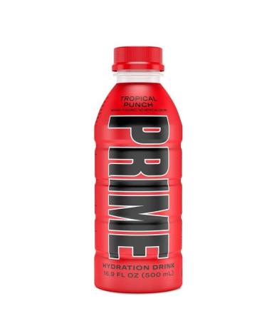 PRIME Hydration Drink Tropical Punch Bottle (12x500ML)