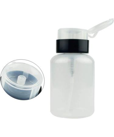 210ML Multifuktion Pump Dispenser Cleanser BottlePush Down Manicure Nail Polish Remover Alcohol Bottle and Black nail polish remover bottle - Buy Online on GoSupps.com
