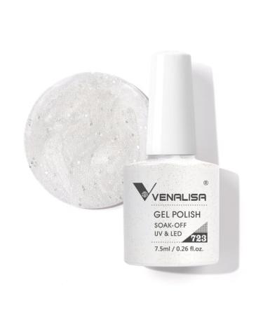 VIP4 7.5ml Gel Nail Polish Hema Free Full Coverage Beautiful Semi Permanent Soak Off UV LED Gel Nail Polish Gel Lacquer - (Color: 723)