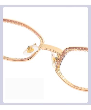 Clear Vision Blue Light Blocking Readers - Lightweight Eyewear +250 Gold - Protect Your Eyes - Buy Online on GoSupps.com