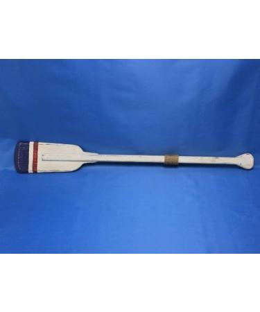 Hampton Nautical Wooden Crawford Rowing Oar 36 with Hooks - Authentic Wood Design - Buy Online on GoSupps.com
