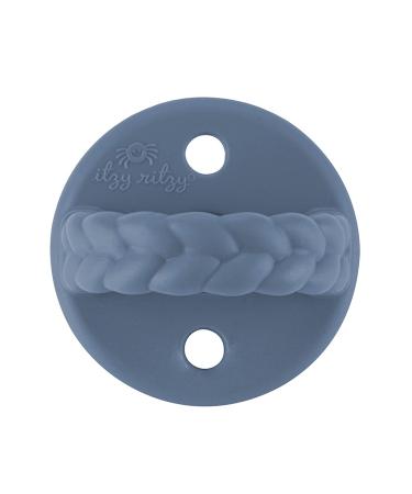 Sweetie Soother Silikon Orthodontic Pacifier Set - 2 in Sky & Surf for 0-6 Months | Collapsible Handle & Air Holes for Safe Comfort - Buy Online on GoSupps.com