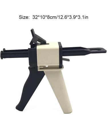 twcrvil Gun Mixing Delivery Rubber for Dental Mixing Tool Glue Caulking Universal Professional Gingiva Repair Clinic Hospital - Buy Online on GoSupps.com