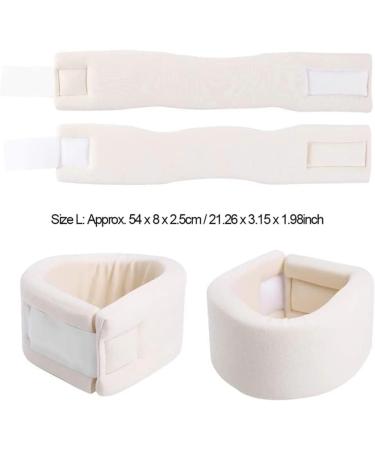 JLASDR Adjustable Neck Support - Soft Foam Neck Protection for Pain Relief & Spine Support | International Shipping Available - Buy Online on GoSupps.com