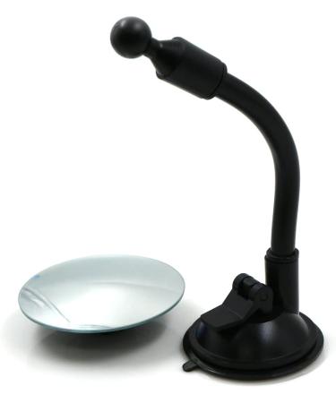 Back Seat Baby Mirror - 360 Swiveling Rear View Mirror for Safe Child Travel | Large Visual Field & Suction Cup Mount - Shop Now! - Buy Online on GoSupps.com