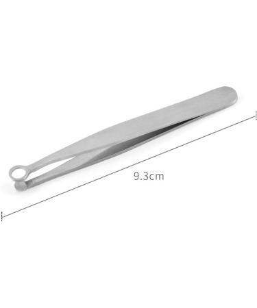 UNbit Nose Hair Trimmer Nose Hair Trimming Tweezers Nose Trimmer Tweezer Round Tip Perfect Steel Nose Hair Removal Trimming Nose Hair Removal Tweezers Trimmer - Buy Online on GoSupps.com