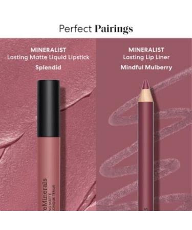 bareMinerals Mineralist Lasting Lip Liner - Creamy Pigmented Vegan Natural Ingredients All-Day Wear in Blissful Blush - Shop Now - Buy Online on GoSupps.com