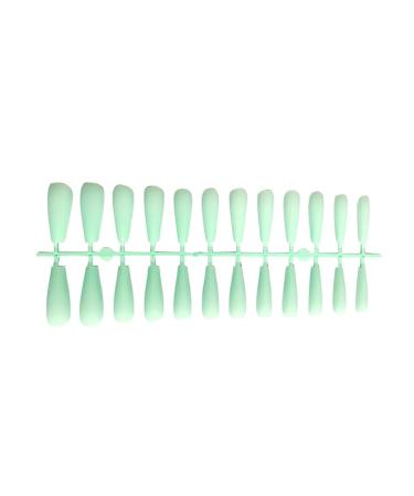 AUklOPVZZ Girls Matte False Nails Full Cover Patch Decorated Decorations Super Long Coffin Supplies Artificial Fingernails
