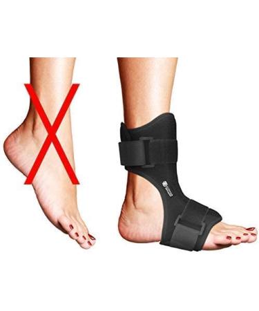 Copper Compression Plantar Fasciitis Night Splint - Right or Left Foot Support for Sleep & Recovery - Buy Online on GoSupps.com