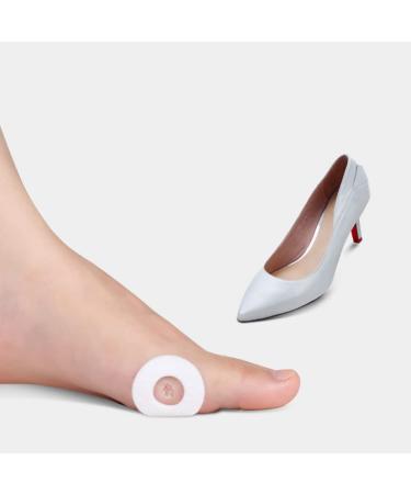 4 Pcs Self-Stick Corn Cushions - Adhesive Callus and Toe Protectors for Foot Care - White - Buy Online on GoSupps.com