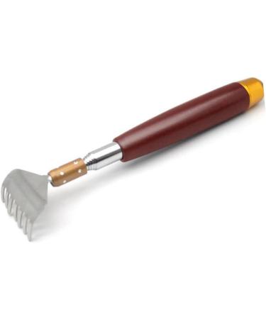 Beavorty 2-in-1 Portable Body Massage Tool - Stainless Steel & Wood Back Scratcher & Massager for Instant Relief - Buy Online on GoSupps.com