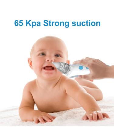 Electric Baby Nasal Aspirator | Rechargeable Baby Nose Sucker with Music - Effective & Gentle Baby Nose Cleaner - Buy Online on GoSupps.com