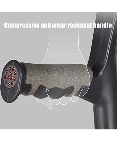 Folding Crutch for Adults (Pair) Black/Silver Lightweight Folding Crutches for Men/Women Ergonomic Adjustable Walking Aids Prosperous - Buy Online on GoSupps.com