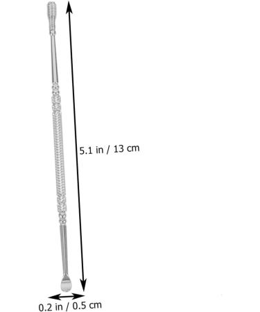 DOITOOL 3pcs Spiral Ear Spoon Kit - Ear Cleaner for Humans - Ear Wax Removal Tool - Portable and Outdoor Ear Care Kit - Buy Online on GoSupps.com