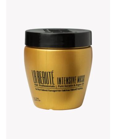 LA BEAUT Hair Professionals Intensive Hair Mask 16.9 fl Oz - Deep Conditioning Treatment - Buy Online on GoSupps.com