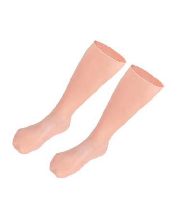 Beatifufu 1pair Exfoliating Moisturizing Socks Moisturizing Long Socks Moisturizing Socks Foot Cover Foot Care Supplies Moisturizing Repairing Socks Anti-cracking Foot Covers Foot Care Socks