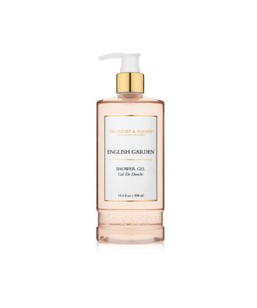 Gilchrist & Soames English Garden Shower Gel and Body Wash - 15.5oz - Silk Protein  Rose Petals  Gently Cleansing  Zero Parabens  Sulfates  and Phthalates