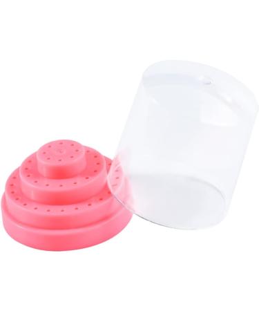 POPETPOP 1pc 48 Nail Drill Bits Holder Display Holder Stand Nail Grinding Head Storage Nail Bit Holder Container Manicure Drill Bits Holder Nail Display Stand Bracket Box Multicolor Size 1 Pink - Buy Online on GoSupps.com
