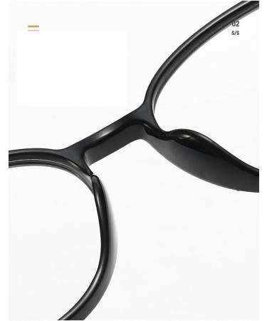 Parwana Anti-UV Reading Glasses | Blue Light Blocking Round Presbyopia Glasses | Flat Light Mirror Gray +0.00 - Buy Online on GoSupps.com