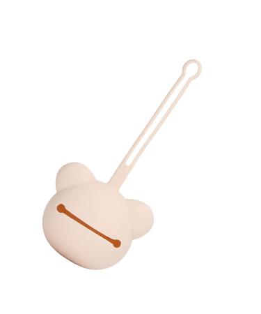 Silicone Pacifier Case for Travel | Baby Pacifier Storage Bag | Milk Tea Color Accessories for Boys & Girls - Buy Online on GoSupps.com