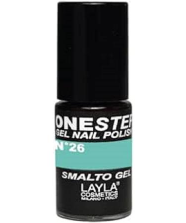 Layla Cosmetics One Step Gel Nagellack tea rime 1Pack (1 x 0.005 L)