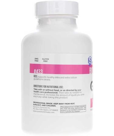 Buy Systemic Formulas #433 GCEL - Premium Health Supplements for Enhanced Wellness | Global Shipping Available - Buy Online on GoSupps.com