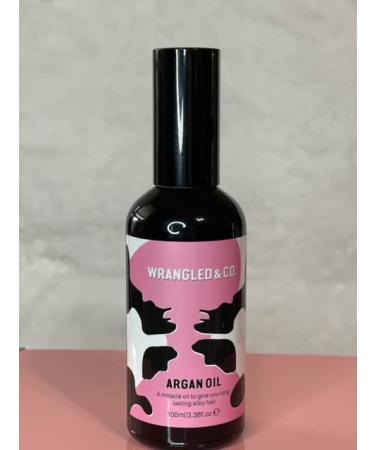 100% Pure Organic Argan Oil | Natural Cold Pressed | Hair & Skin Care | Cruelty-Free | 3.3 Fl Oz Pump Bottle | Wrangled & Co - Buy Online on GoSupps.com