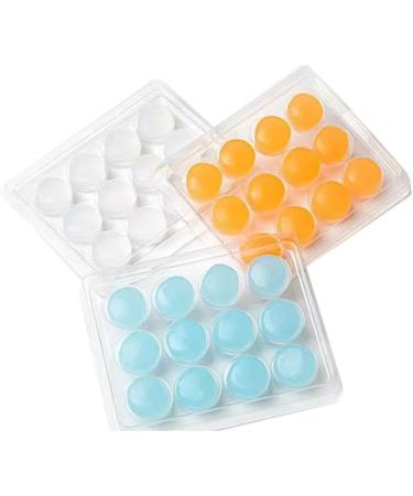 6Pairs Ear Plugs Reusable Silicone Earplugs Waterproof Swimming Earplugs Noise Cancelling Ear Plugs for Adults Kids Ear Plugs for Swimming Sleeping Snoring Studying (White) - Buy Online on GoSupps.com