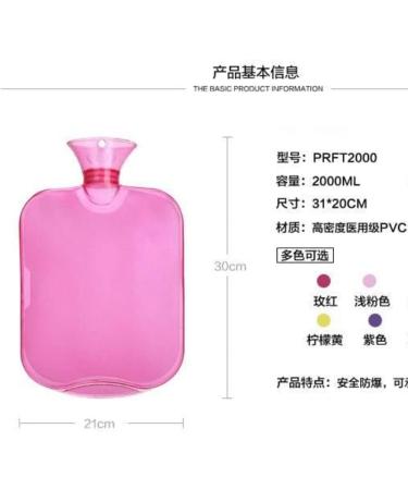 MAIES Hot Water Bottles - Explosion-proof Thickened Transparent Hot Water Bag for International Shipping - Buy Online on GoSupps.com