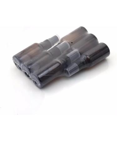 6 Pcs Empty Refillable 30ml Amber Glass Spray Bottles - Perfect for Essential Oils Perfume & Aromatherapy - Buy Online on GoSupps.com